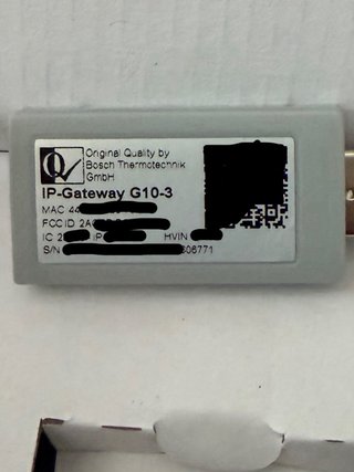Módulo WiFi Bosch G10-3 IP Gateway