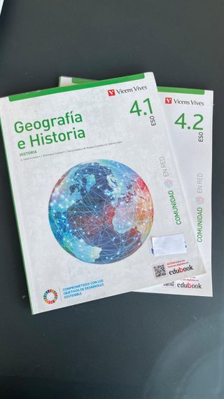 Libro Geografía e Historia 4Eso