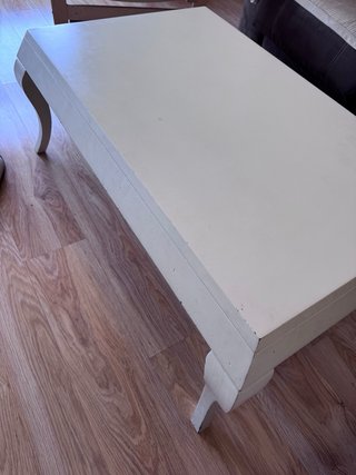 Mesas de centro blancas de madera – Elevable + aux