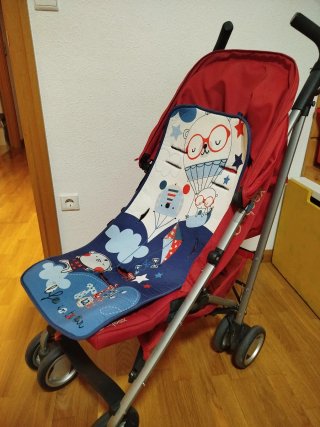 Silla de paseo Cybex roja