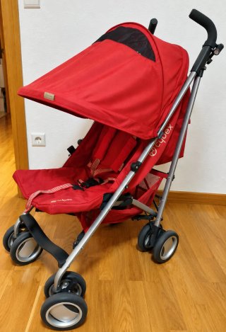 Silla de paseo Cybex roja