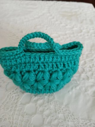 Cestita de crochet