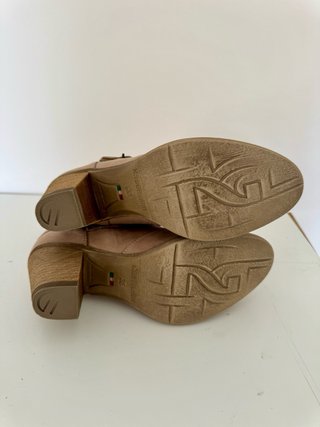 Stivaletti Nero Giardini Beige Donna