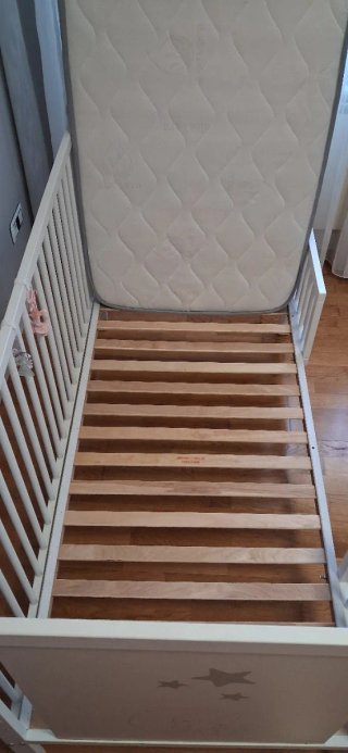 Cuna colecho convertible en cama