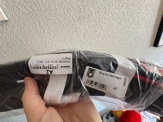 Cinturón BJJ Koarena Negro Talla A2