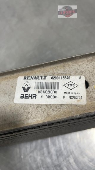 INTERCOOLER Renault Scenic II (JM)(2003->)