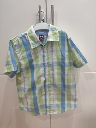 Lote 2 Camisas Cuadros Niño 7 Años