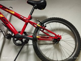 Bicicleta JUNIOR HARD TRAIL Rossa