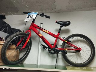Bicicleta JUNIOR HARD TRAIL Rossa