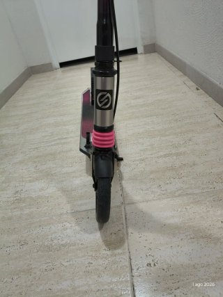 Patinete Oxelo Mid 9 rosa/morado