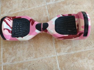 Patinete Eléctrico Camuflaje Rosa