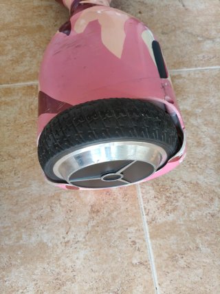 Patinete Eléctrico Camuflaje Rosa