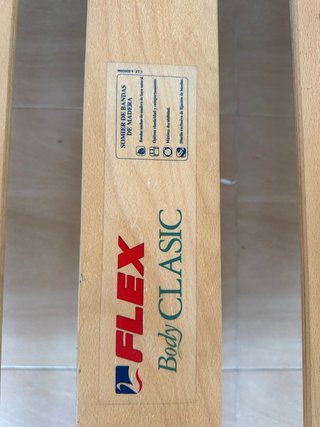 Somier Flex madera y metal