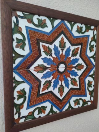 Cuadro decorativo de azulejos