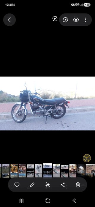 Yamaha sr250 cafe race