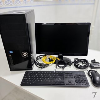 Ordenador Sobremesa Completo Negro