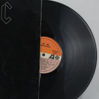 Vinilo AC DC Back in Black 1980 Hispavox