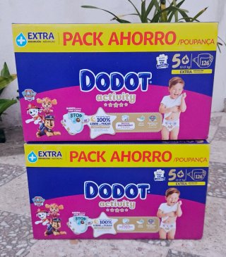 252 Pañales(2x126) Dodot Activity t5+