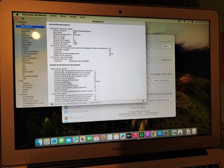 Macbook Air 13,3" Core i7 2014 Cargador y funda