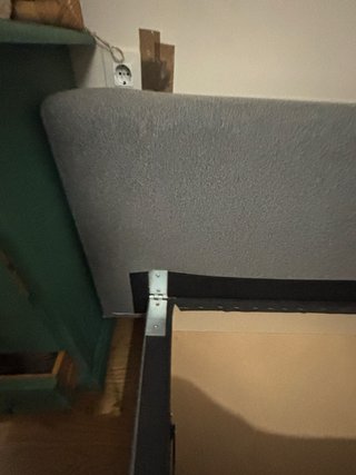 Sofá Cama Ikea Älvdalen Gris 3 plazas,  135 cm.
