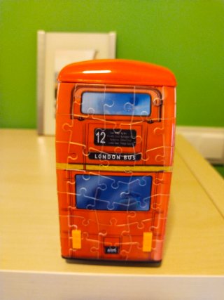 Puzzle 3D Autobús Londres