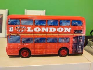 Puzzle 3D Autobús Londres