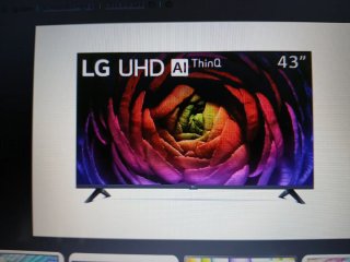 TV LG UHD AI ThinQ 43 43UR78