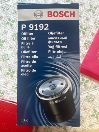 Filtro de Aceite Bosch P9192