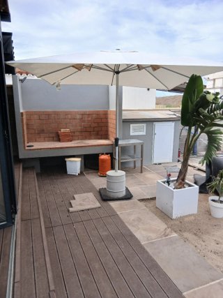 Vendo casa rustica a primera linea de playa.