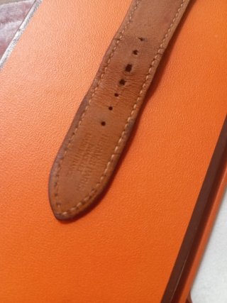Correa Hermes para Apple Watch Marrón