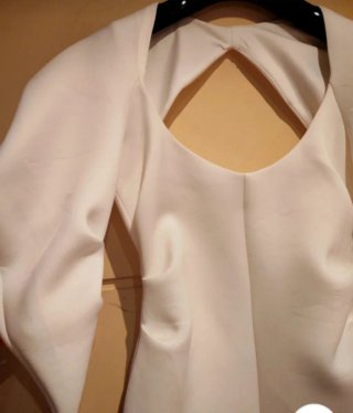 Vestito ASOS bianco in neoprene
