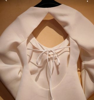 Vestito ASOS bianco in neoprene