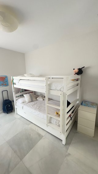 Cama nido doble de madera