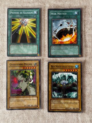 Lotto 150 carte YuGiOh! Rare 1a Ed. Italiane