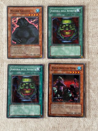 Lotto 150 carte YuGiOh! Rare 1a Ed. Italiane