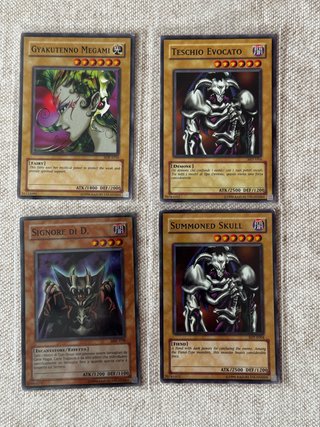 Lotto 150 carte YuGiOh! Rare 1a Ed. Italiane