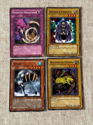 Lotto 150 carte YuGiOh! Rare 1a Ed. Italiane