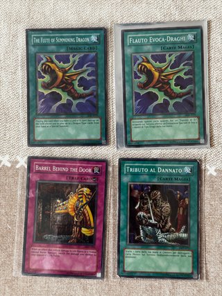 Lotto 150 carte YuGiOh! Rare 1a Ed. Italiane