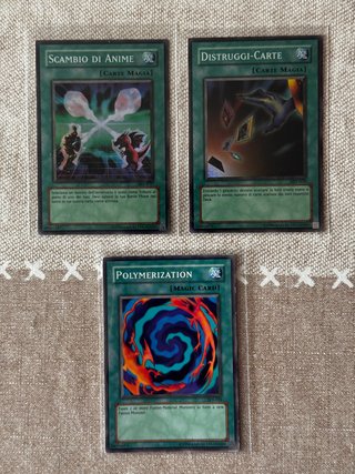 Lotto 150 carte YuGiOh! Rare 1a Ed. Italiane