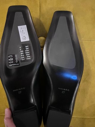 Zapatos de salón Marc piel puntera cuadrada