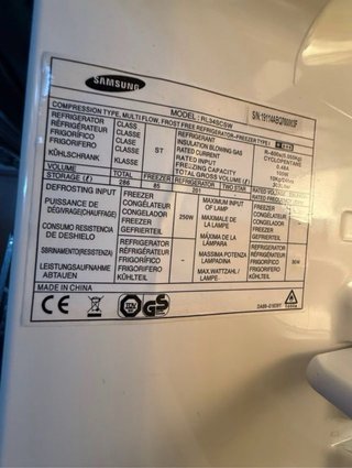 Frigorífico Samsung No Frost
