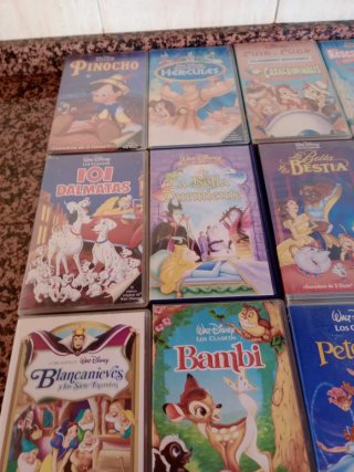 LOTE DE VHS, WALY DISNEY