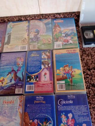 LOTE DE VHS, WALY DISNEY