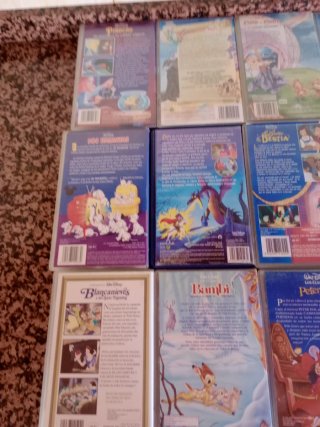 LOTE DE VHS, WALY DISNEY