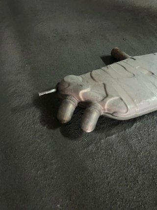 Silencioso Trasero Original Golf seat audi VAG