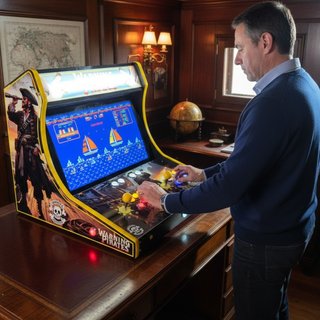 Bartop Arcade Cabinato Custom (Temi a scelta)