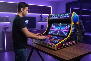 Bartop Arcade Cabinato Custom (Temi a scelta)