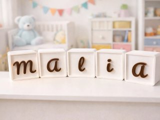Cubetti di nome per bambini e bambine