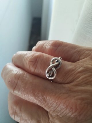 Sortija Pandora Infinito Plata