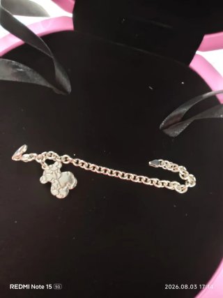Pulsera Tous Oso Plata